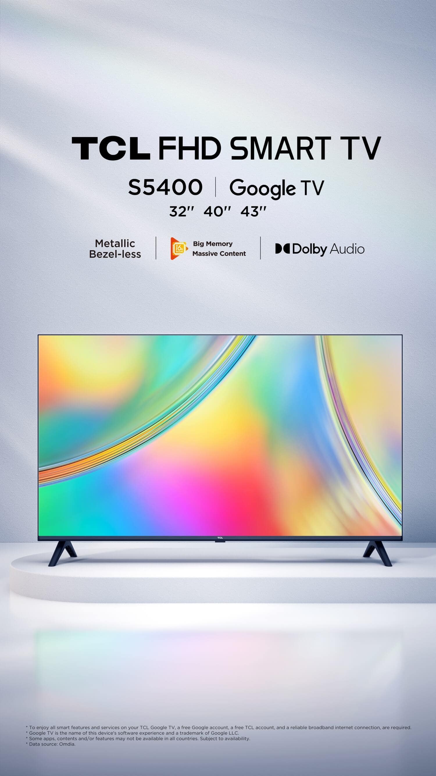 TCL S5400 FHD Smart TV-Google TV | TCL Global