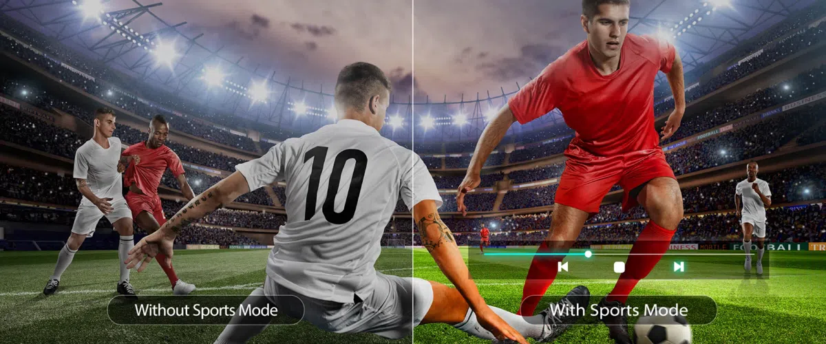 TCL S5K Sports mode