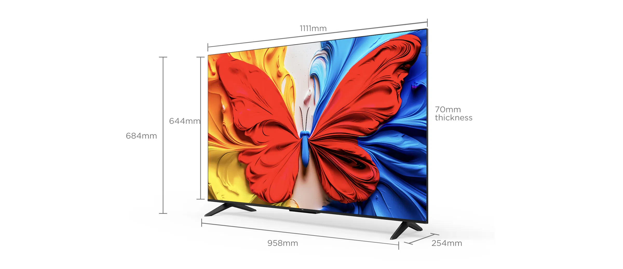 P635 4K UHD TV Size 55"