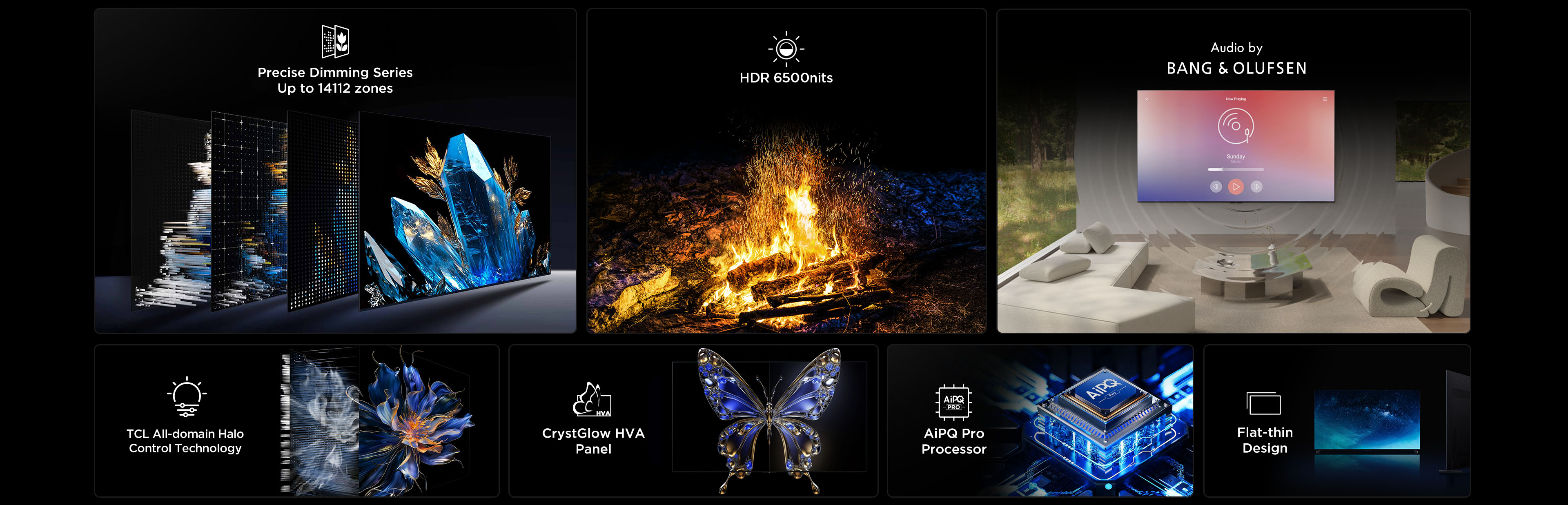 TCL X11K Premium QD-MiniLED TV Features