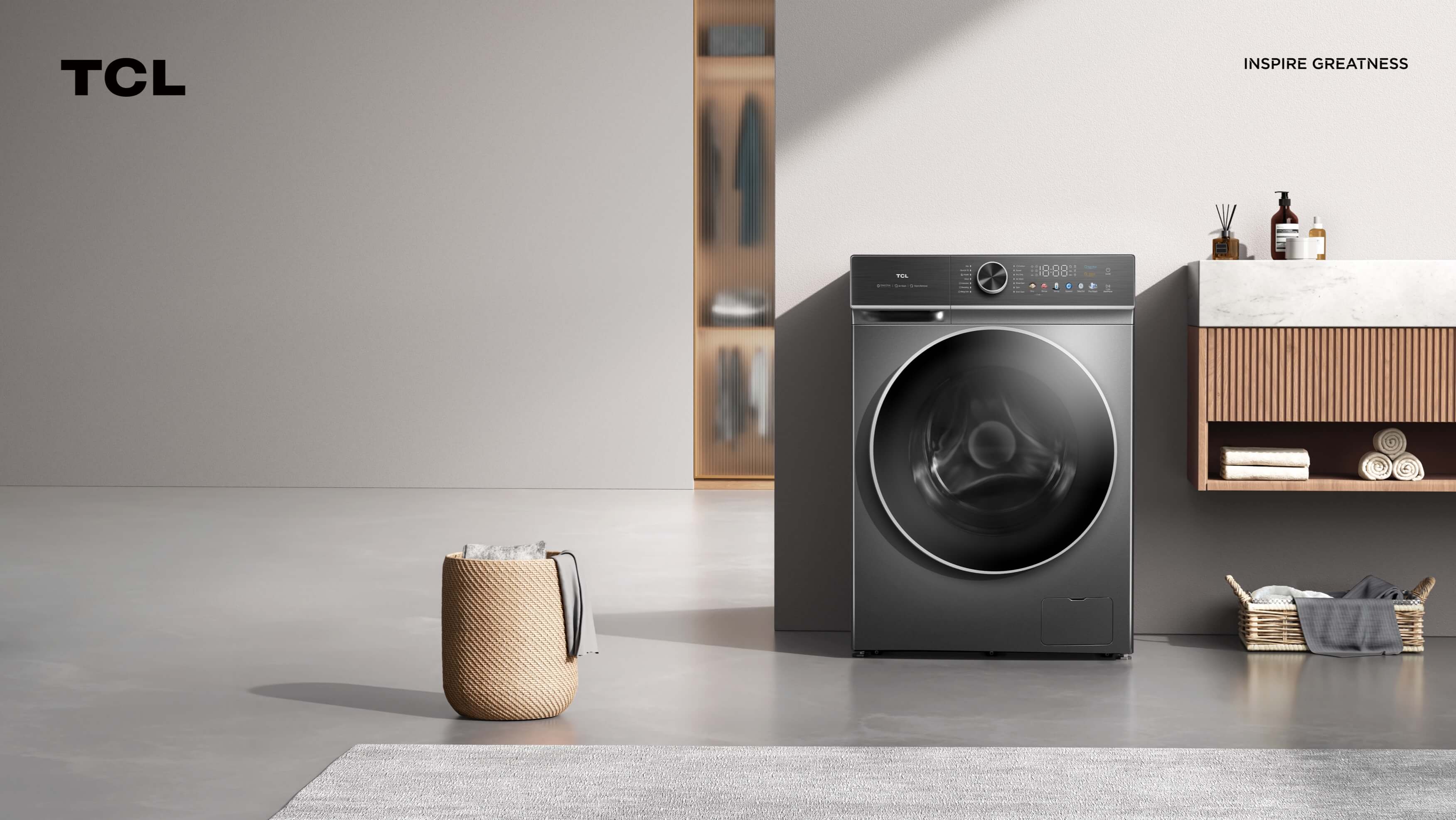 TCL DD Inverter Front Loading Washer and Dryer