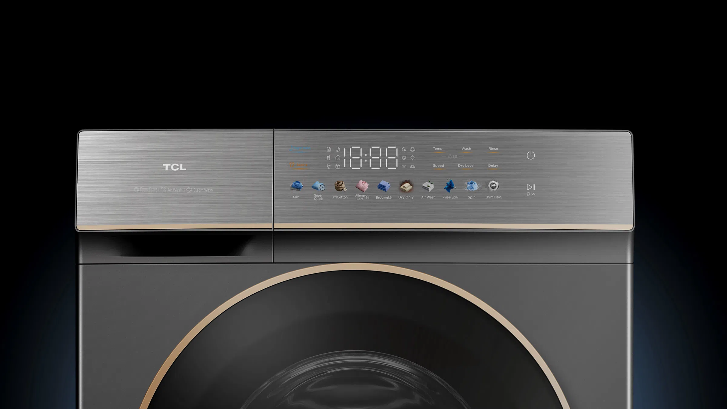 TCL C7110WD Washer and Dryer User-friendly interfaces
