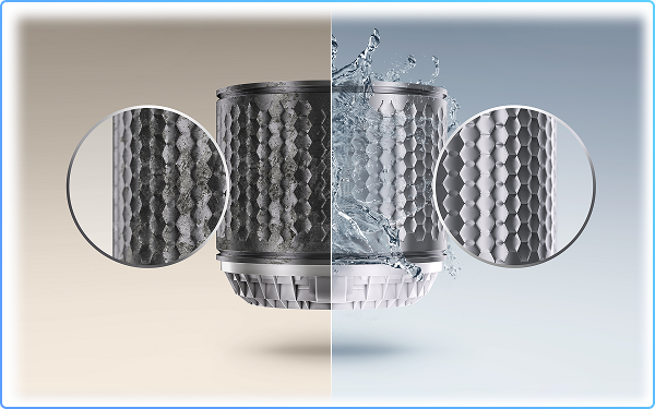 Keep the inside of your washer hygienically clean