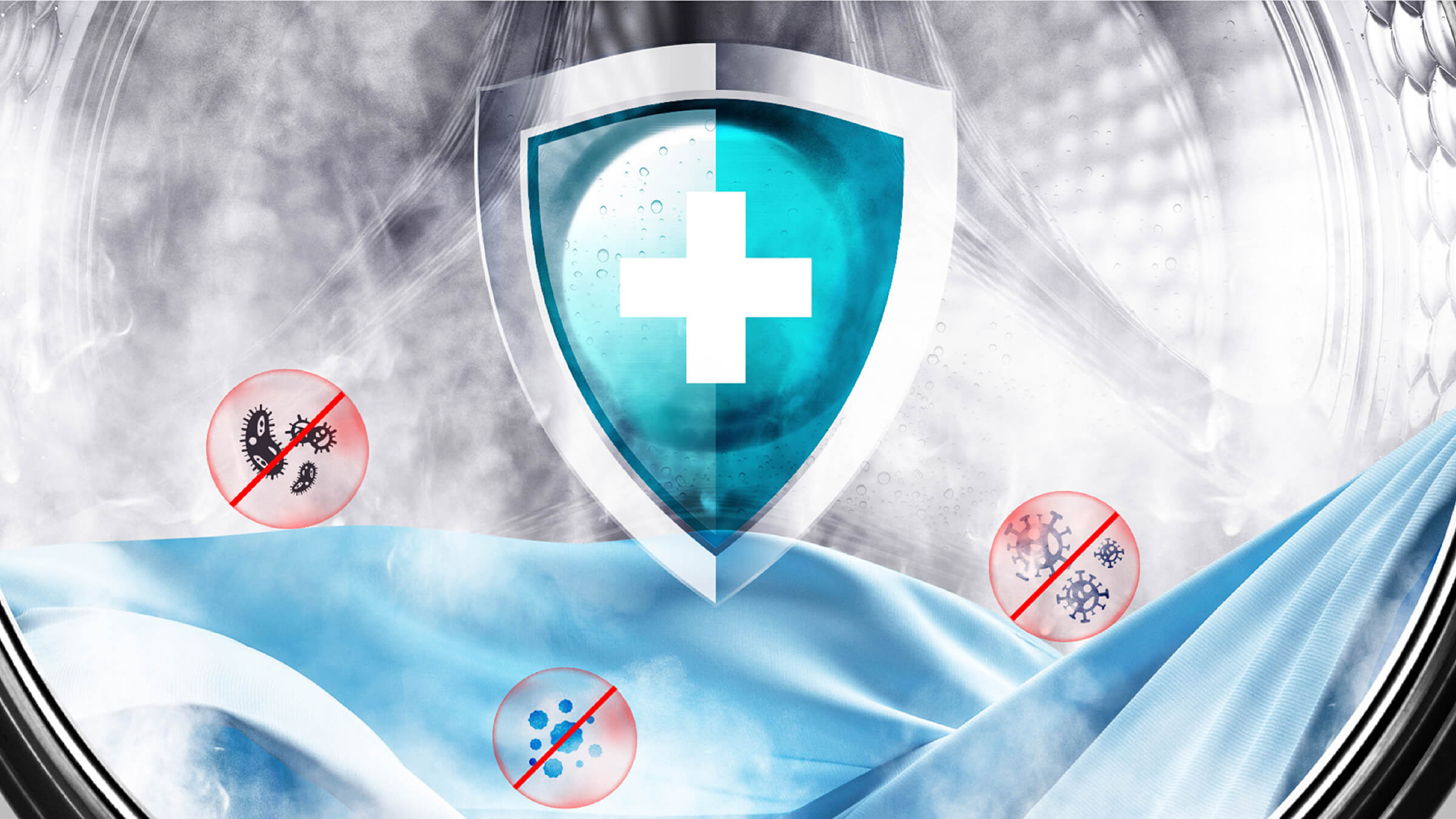 TCL S360 Provides a more hygienic wash for your clothes