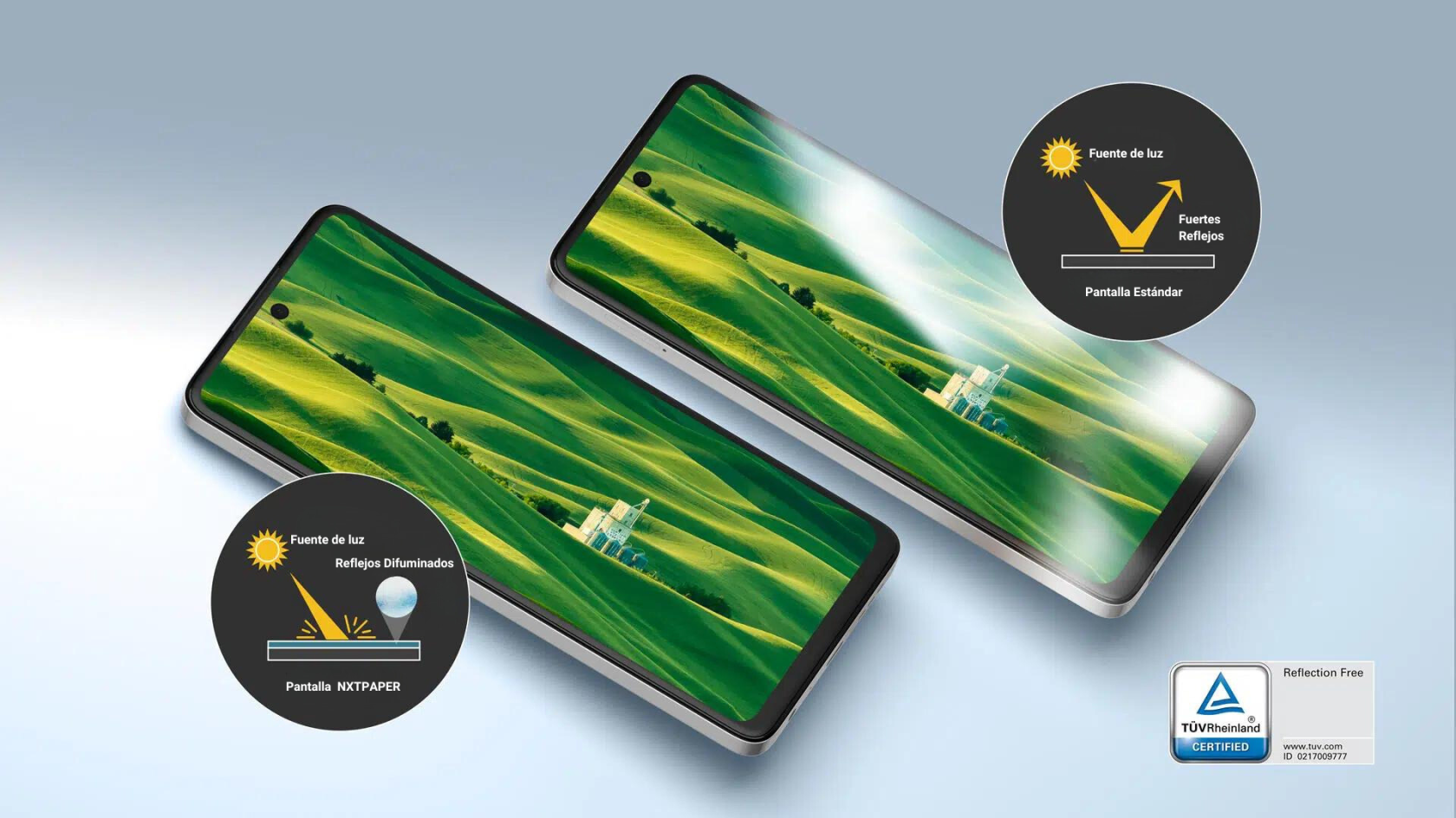 TCL 40 NXTPAPER Antirreflejos