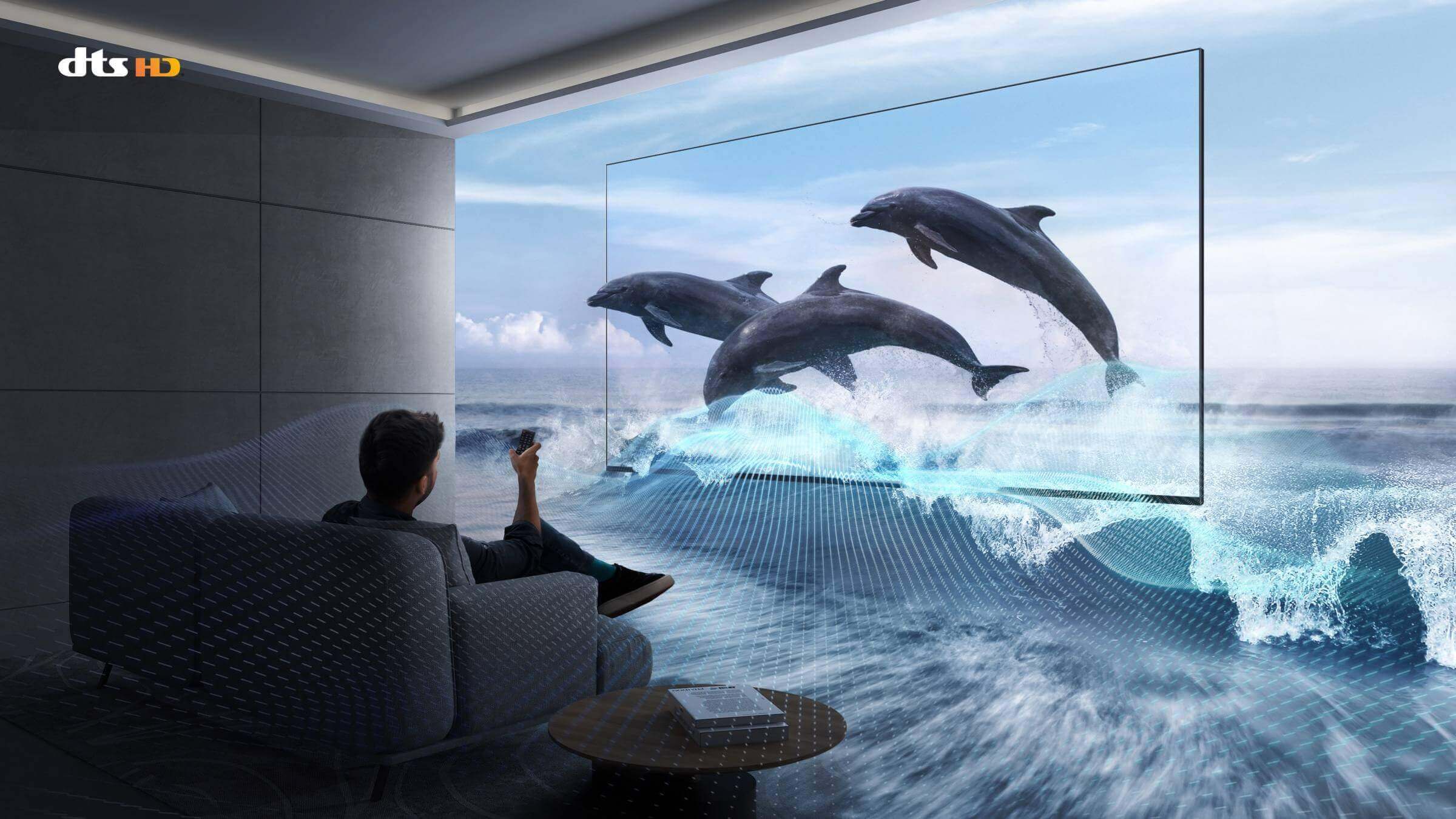 TCL C645 QLED TV DTS-HD y DTS Virtual:X