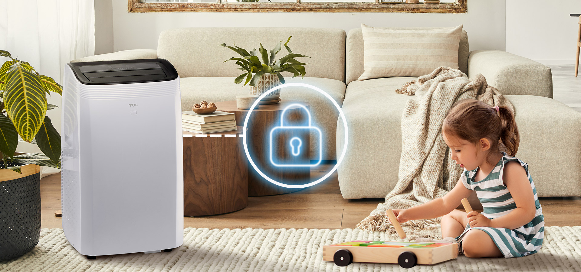 TCL Australia portable air conditioners with child lock feature