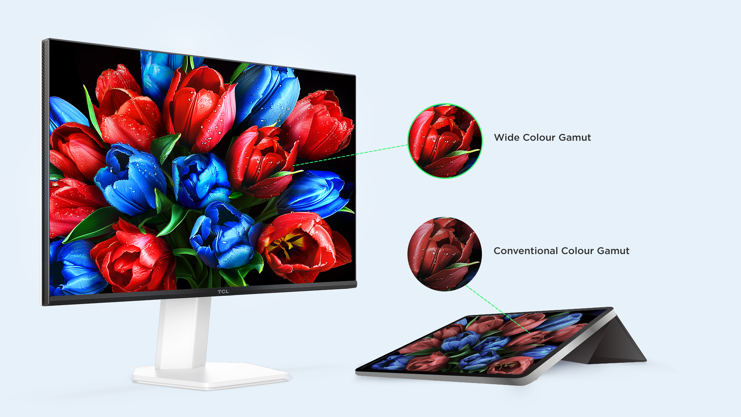 25G54 Monitor Wide Color Gamut