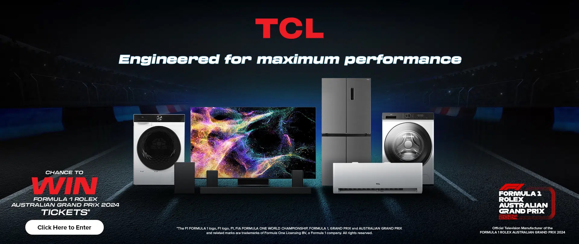 TCL Returns as the Official Television Partner of the FORMULA 1 ROLEX AUSTRALIAN GRAND PRIX for 2024