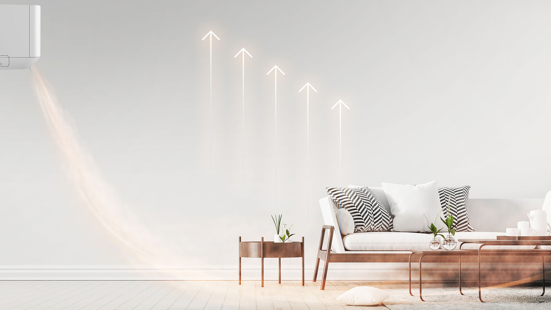 Bottom up heating with TCL Australia air conditioners