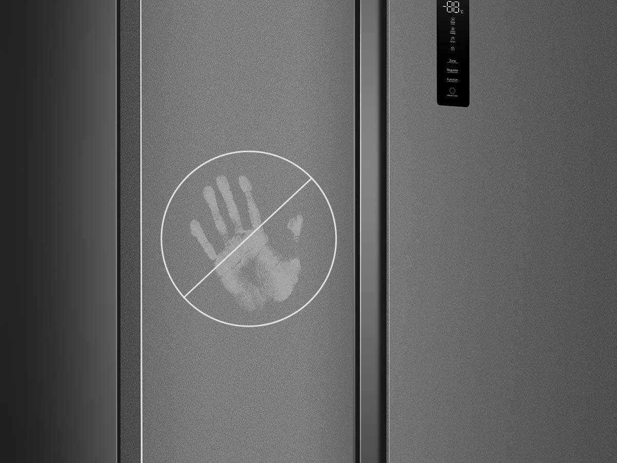 Anti-fingerprint Matte Stainless Steel Appearance