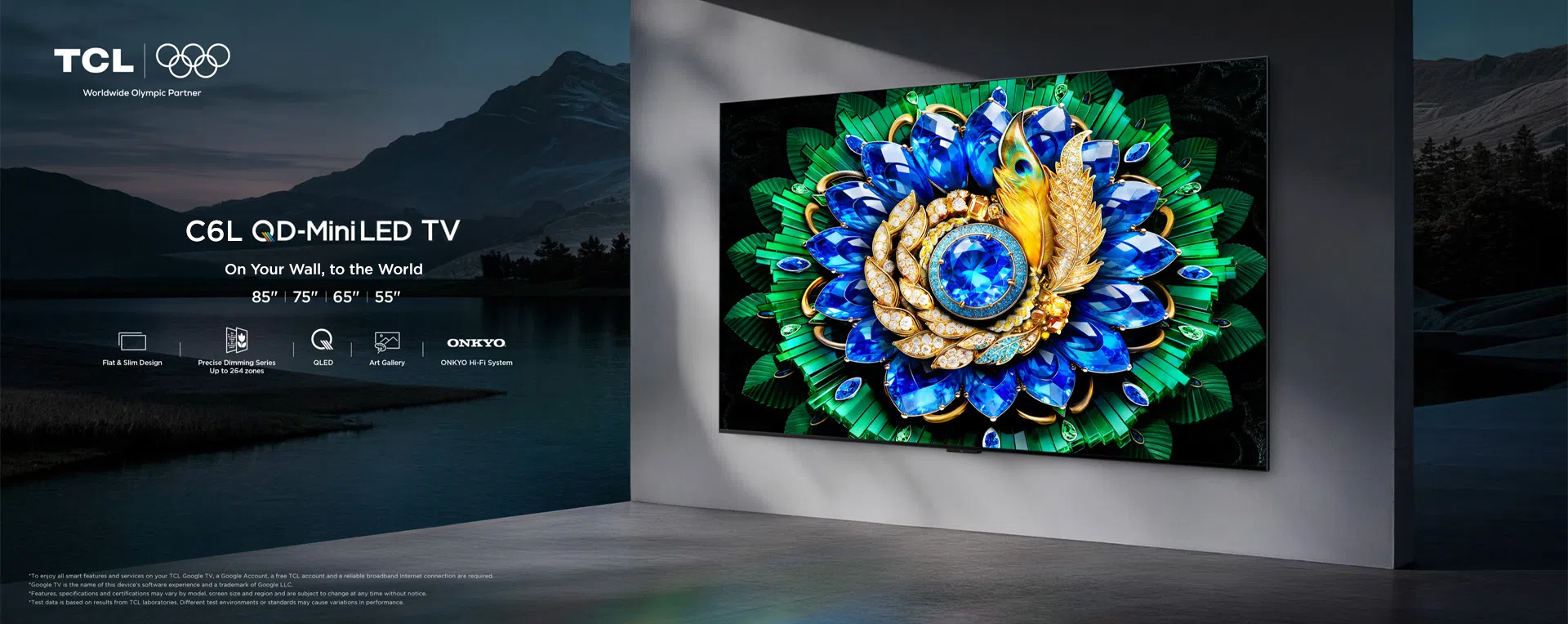 乐竟体育 C6L Premium QD-MiniLED TV Key Visual