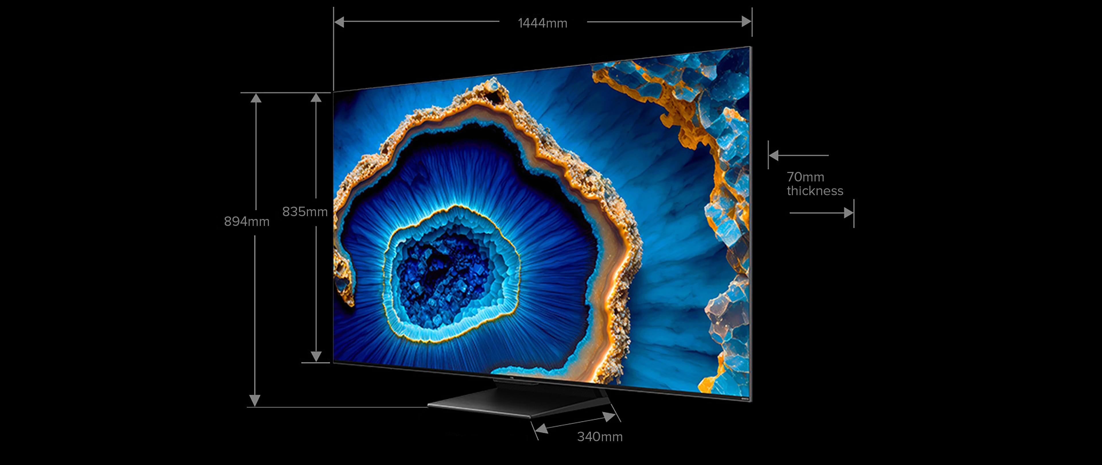 TCL C755 QD-Mini LED 4K Google TV