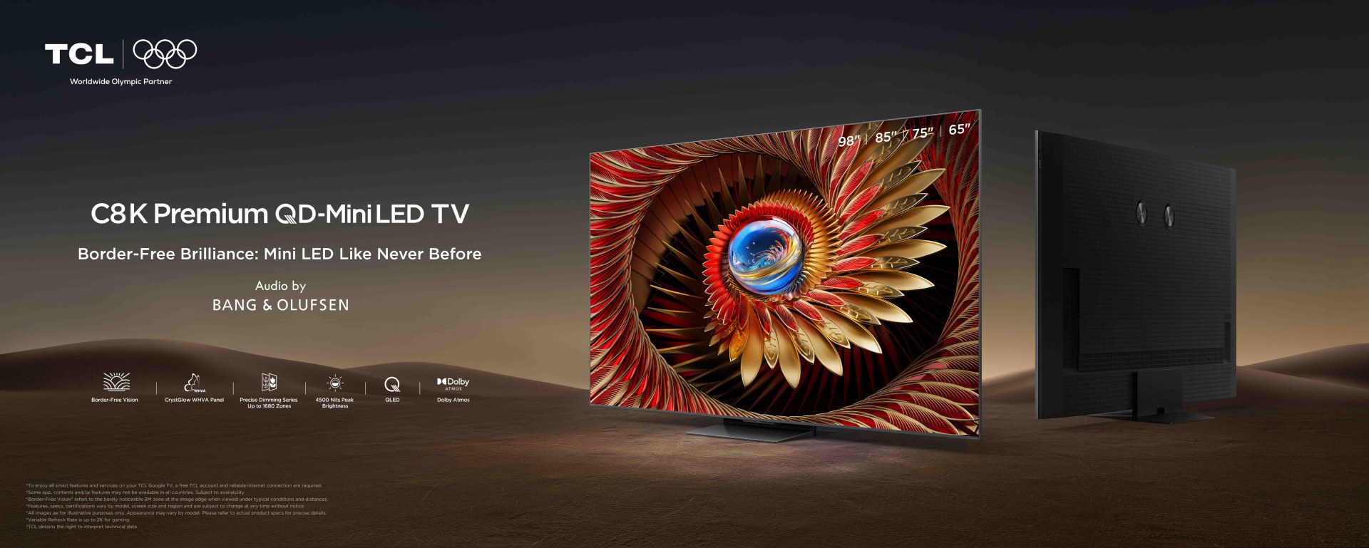 TCL TV C8K Premium QD-MiniLED TV | TCL Australia