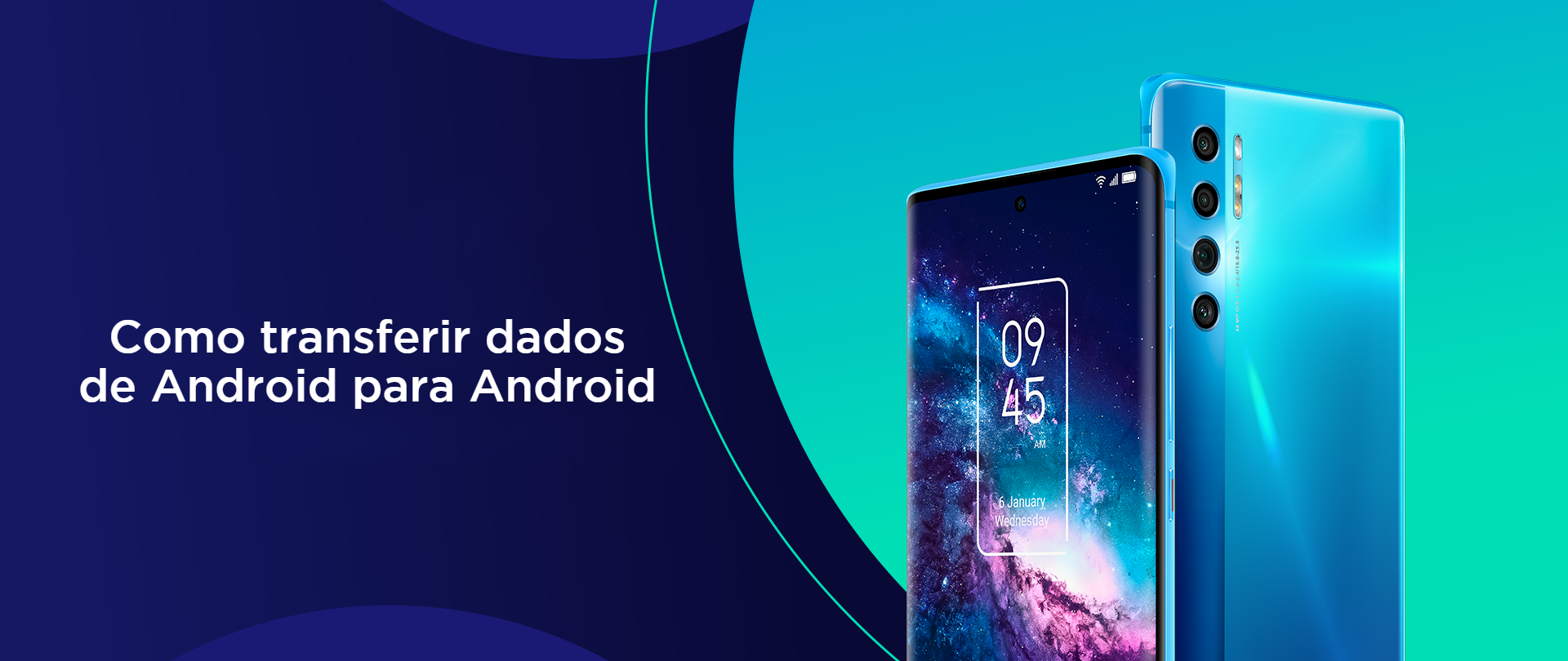 Como transferir dados de Android para Android