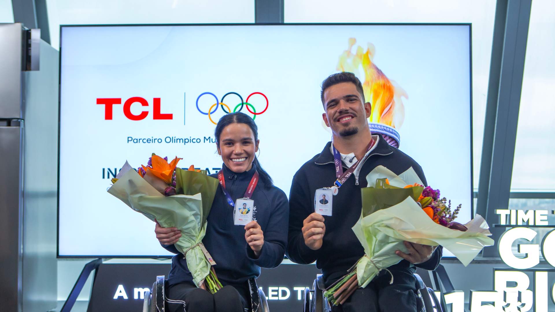 TCL anuncia Aline Rocha e Cristian Ribera em time internacional