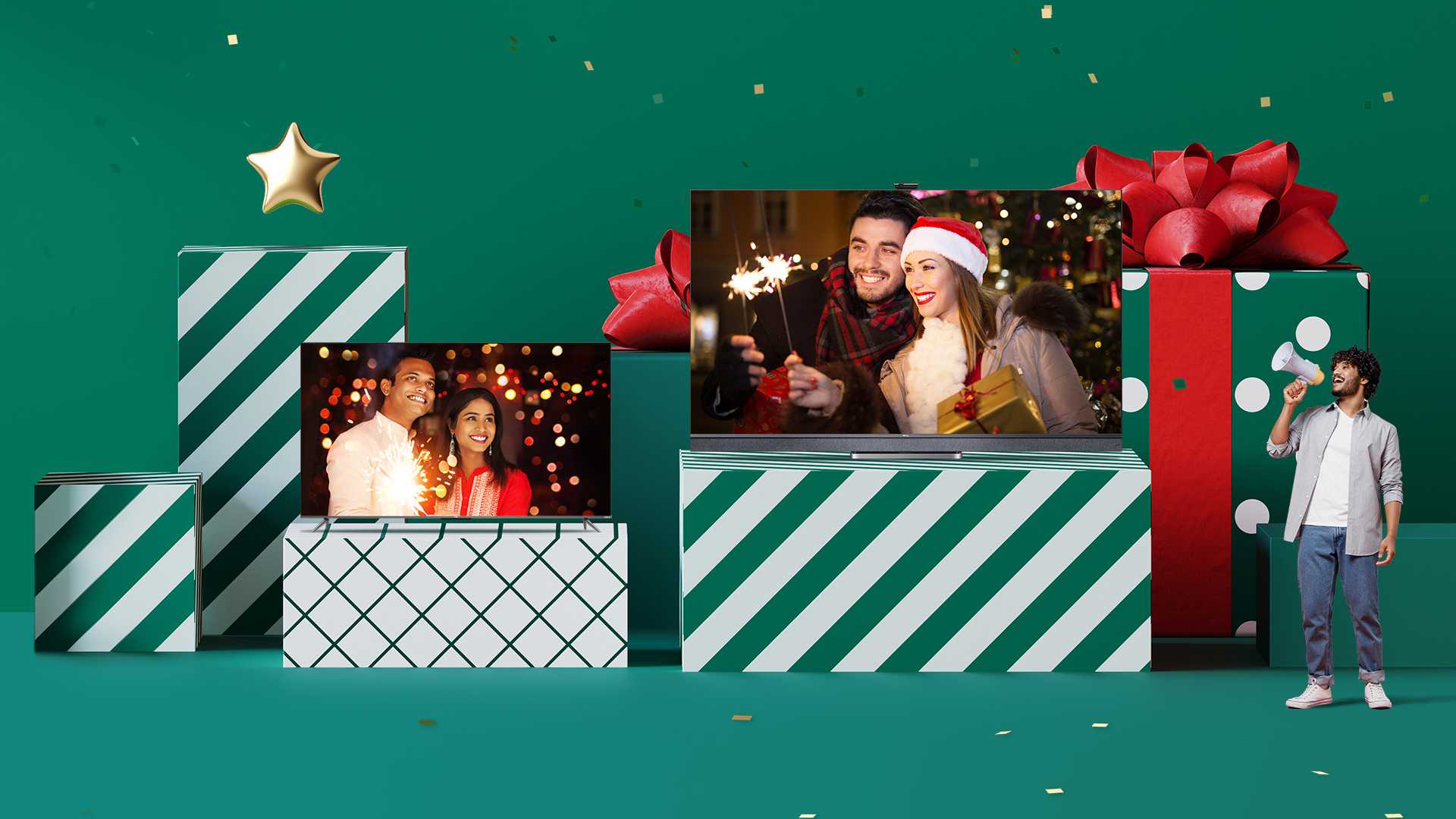 Presente de Natal TCL: tecnologia que encanta e surpreende