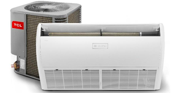 Condensadora e Evaporadora do Modelo Comercial leve – Crédito: divulgação/SEMP TCL