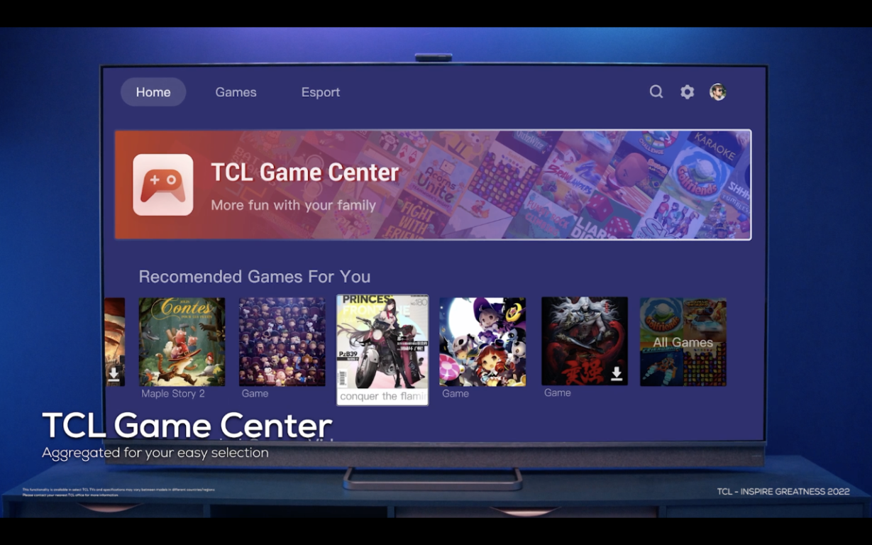 TCL irá lançar a sua primeira série de TV Mini LED de 144Hz em 2022 com foco na responsividade de games em telas grandes