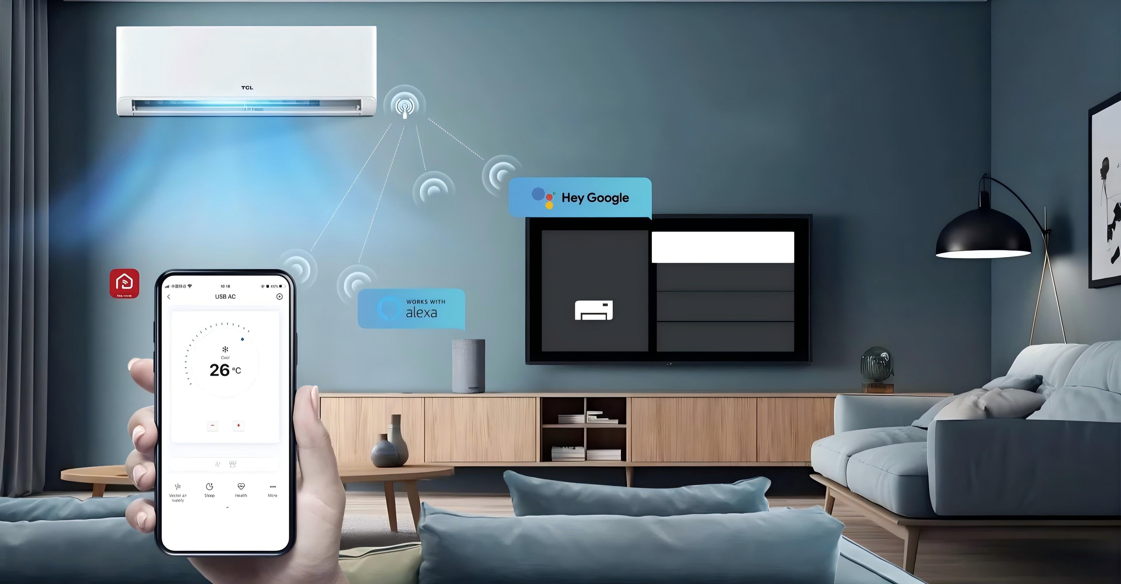 Compatible with Google Home & Alexa