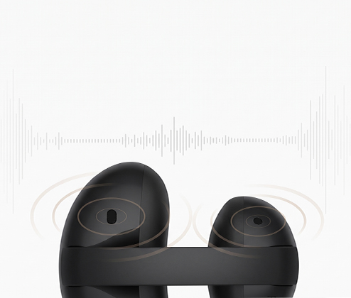 TCL CrystalClip Headphone Dual-mic Noise Cancellation