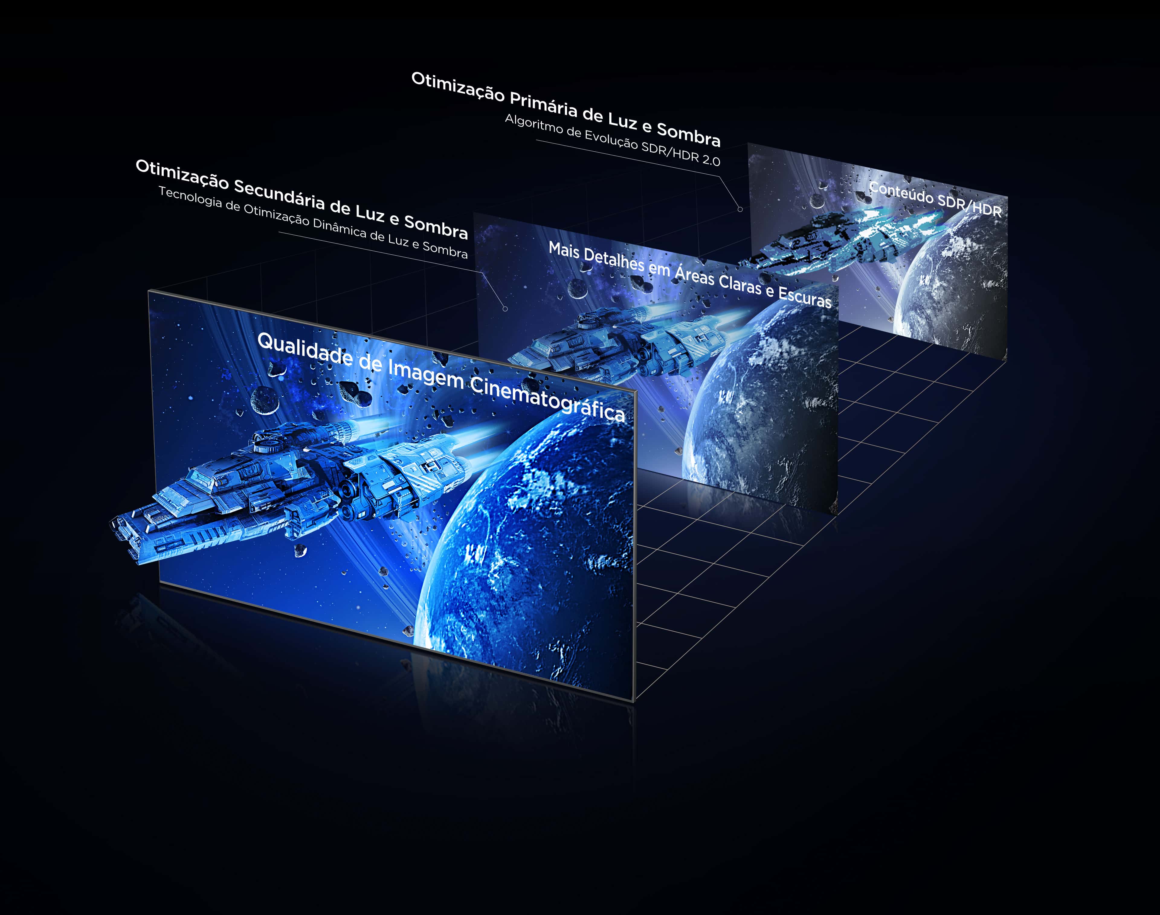 TCL QLED utilizes Colorful Quantum Crystals