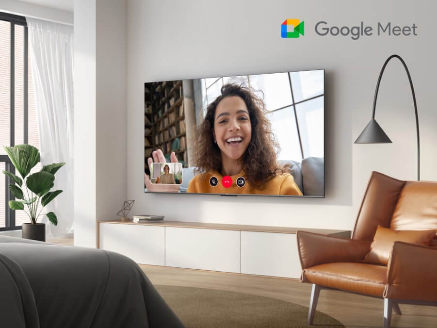 TCL P635 Google Meet