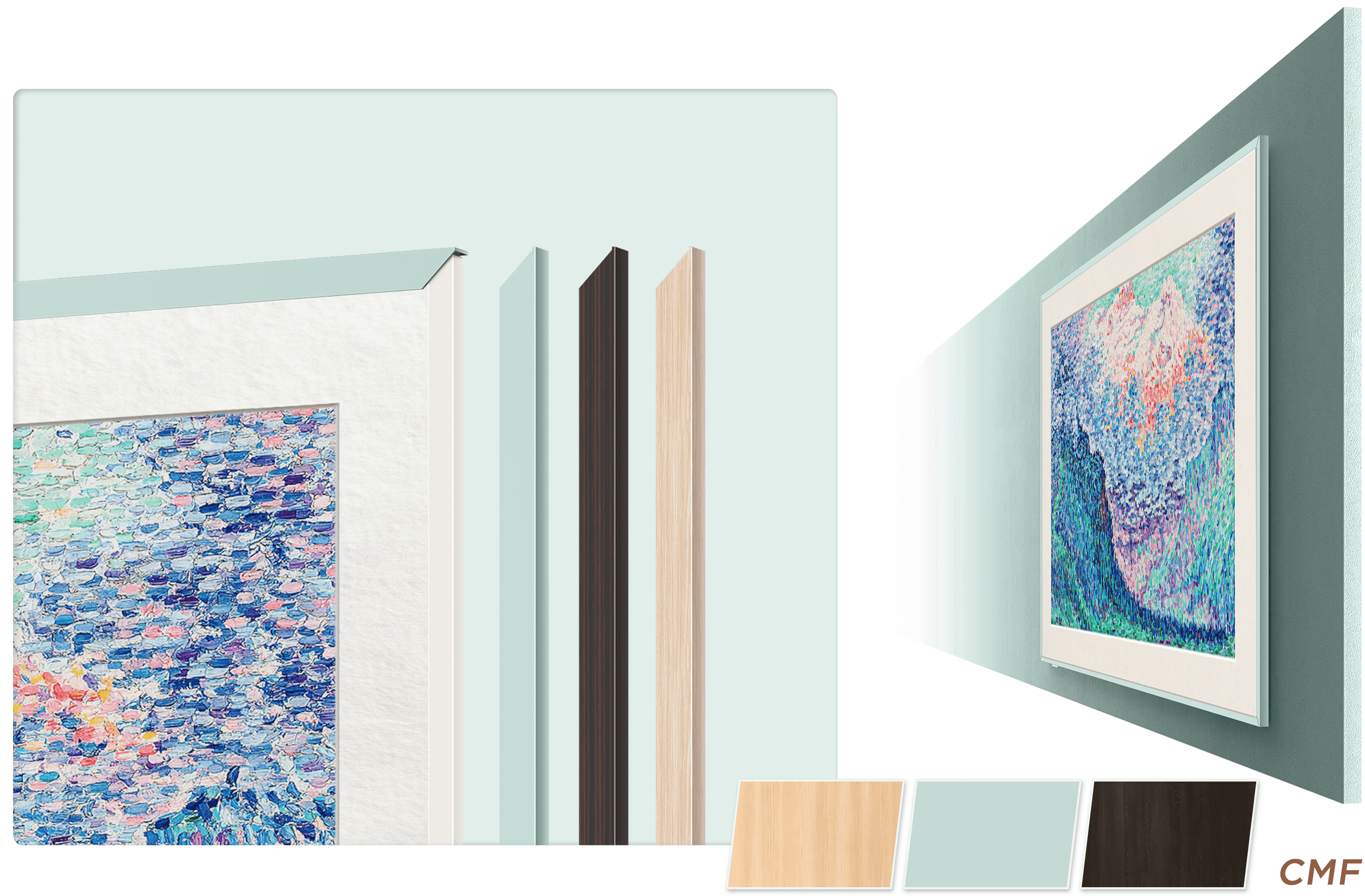 A300 Pro NXTFRAME TV Vernal Mint Style