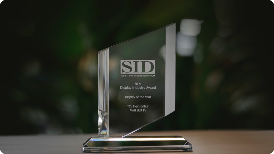 2021年度最佳显示产品奖