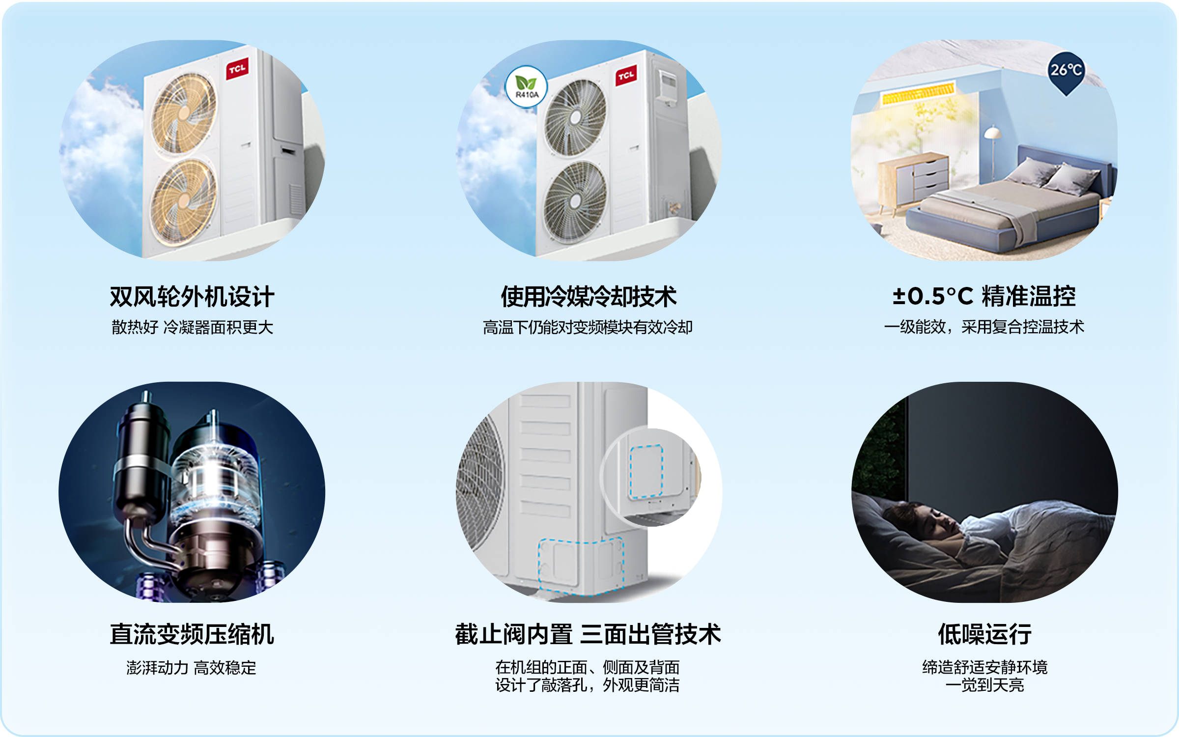TCL家用空调- 双凤轮小多联恋家系列