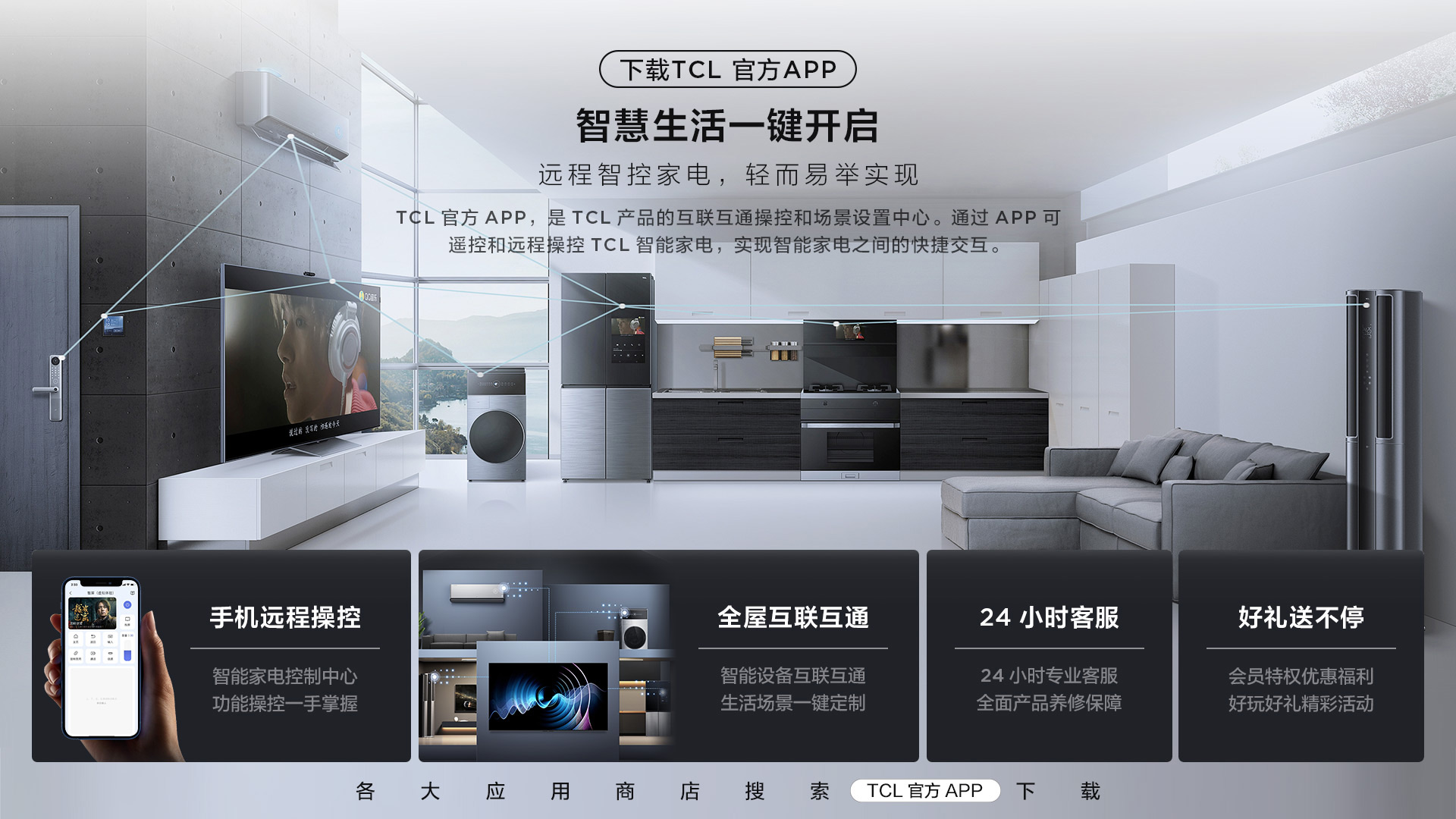 TCL新风空调特性-智能APP