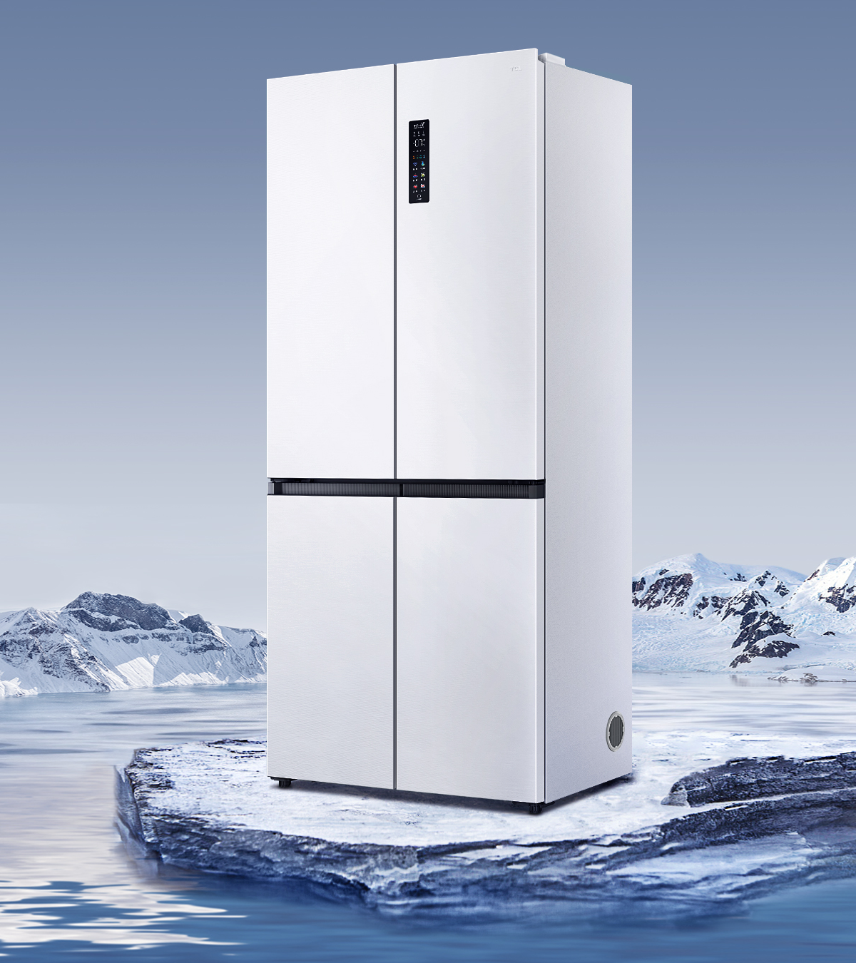 tcl十字四门冰箱 r520t9-uq-超薄零嵌 | tcl官网