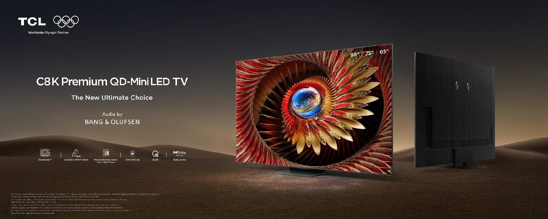 TCL TV C8K Premium QD-MiniLED TV