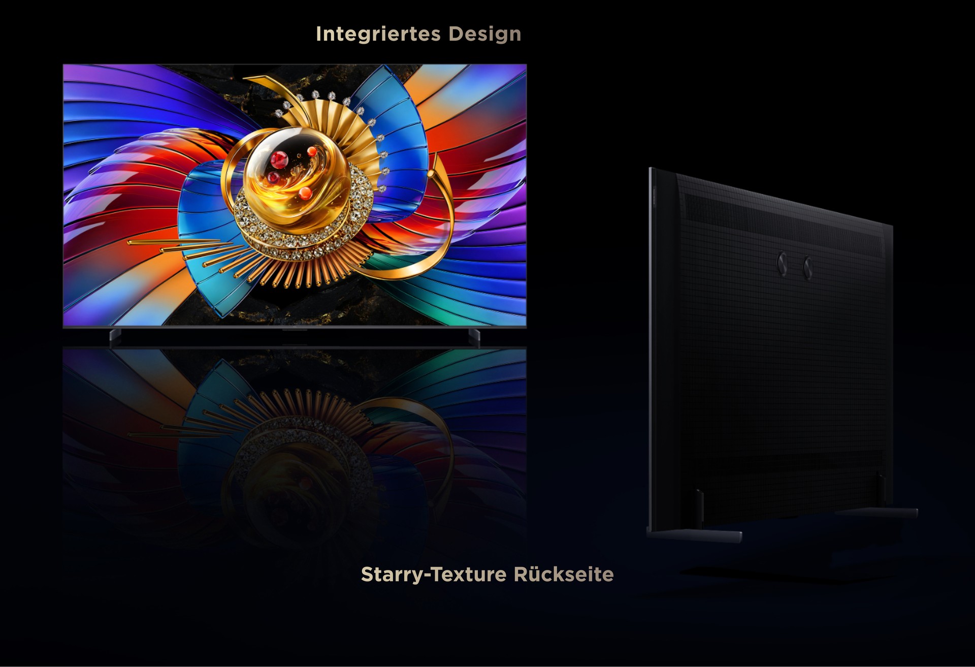 TCL QLED utilizes Colorful Quantum Crystals
