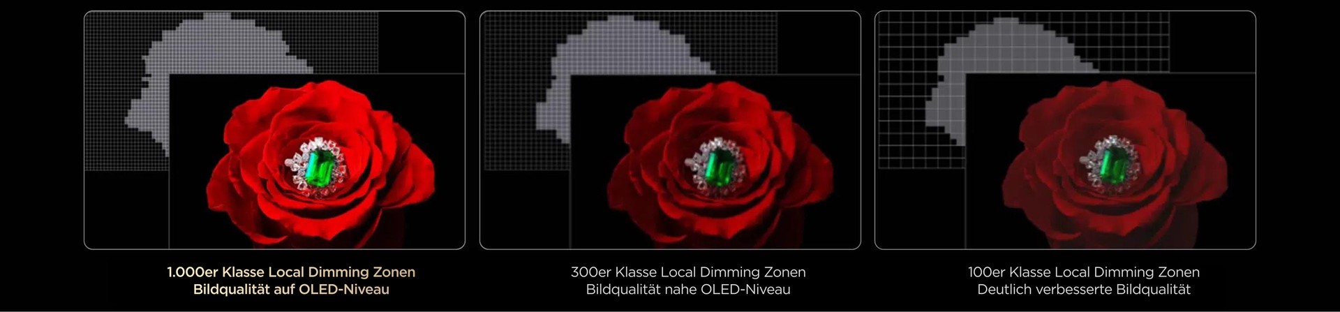 TCL QLED utilizes Colorful Quantum Crystals