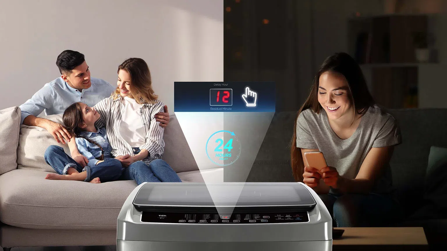TCL F315TLG Retraso de 24 horas