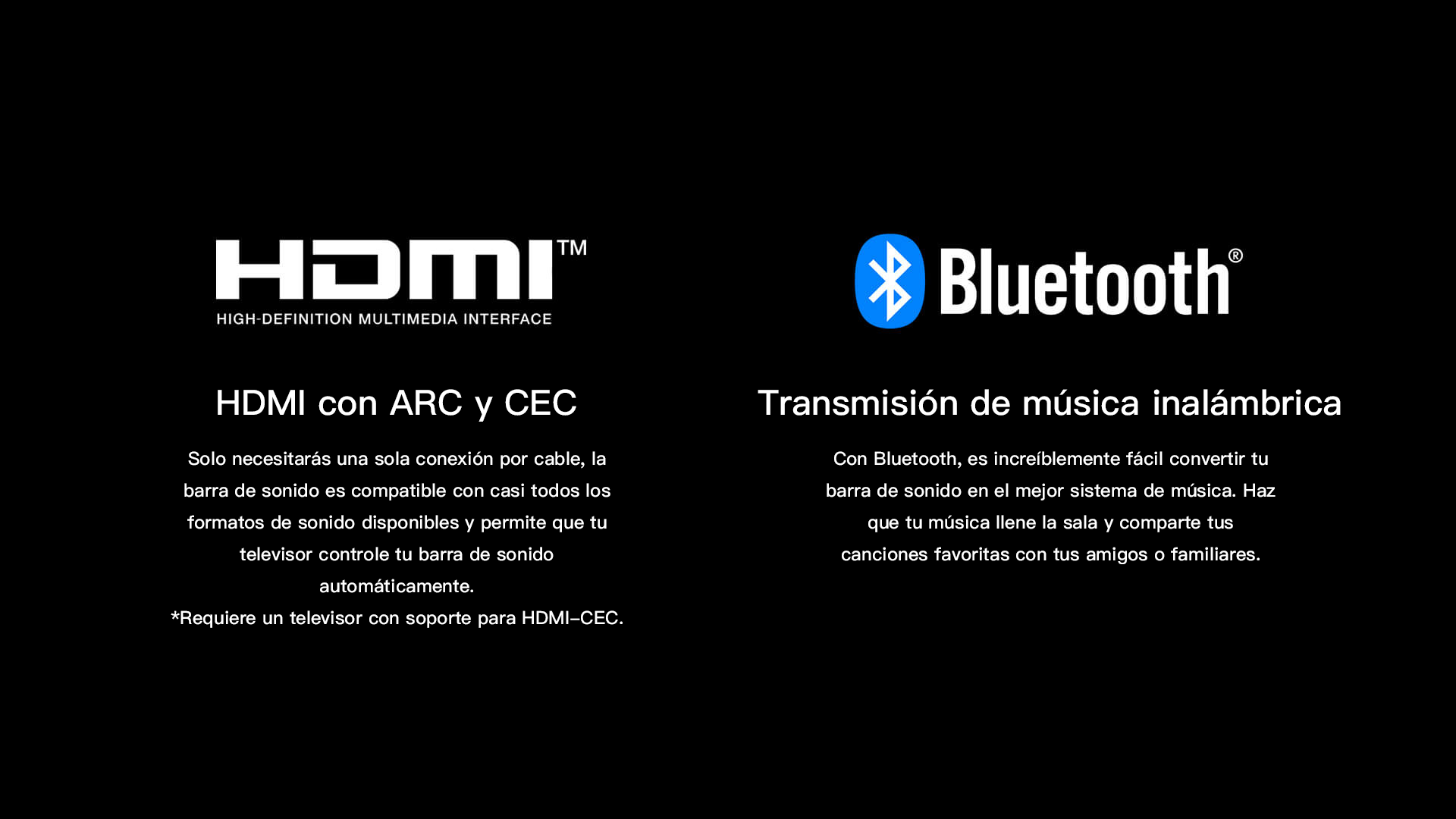 TS6100 with HDMI and Bluetooth