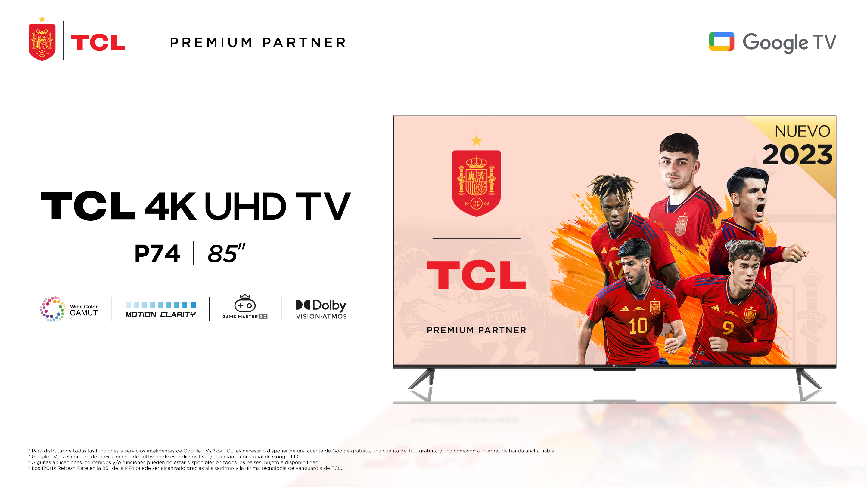 TCL P745 4K UHD TV