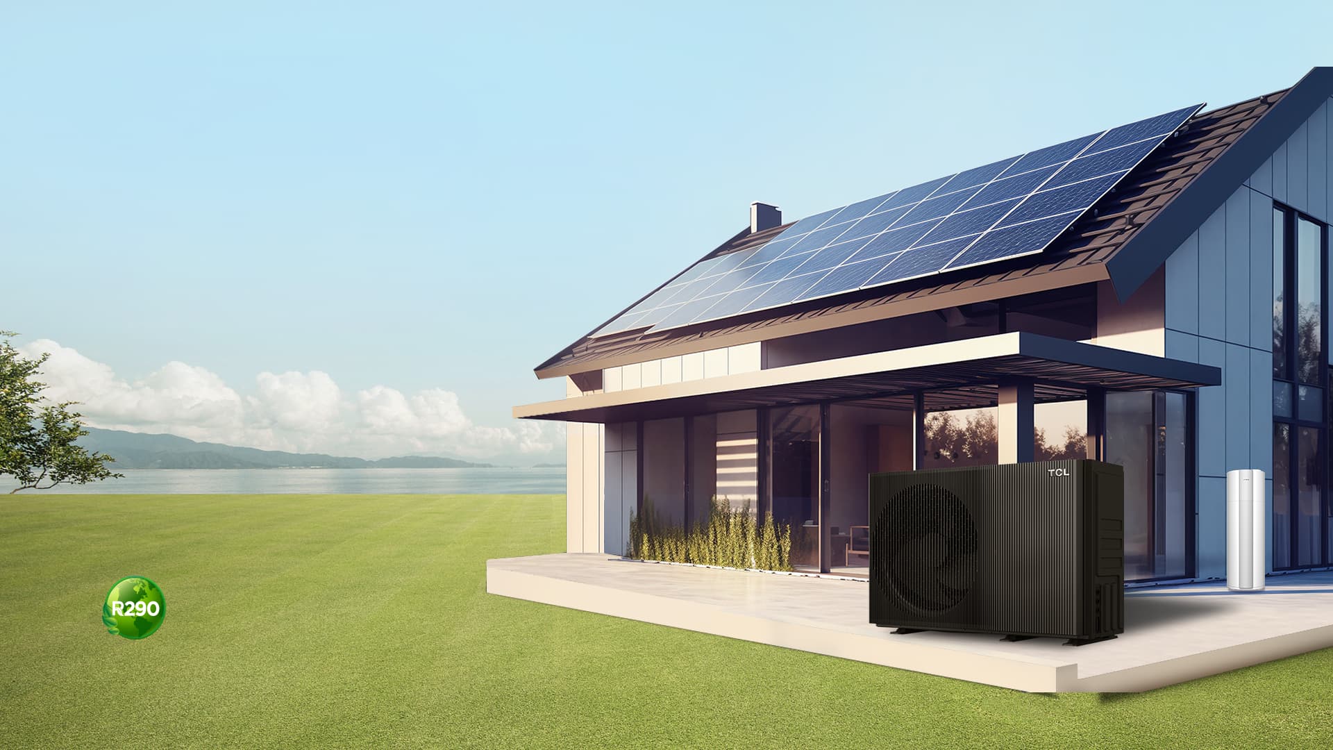 TCL R290 Tri-thermal ATW<br>Heat Pump