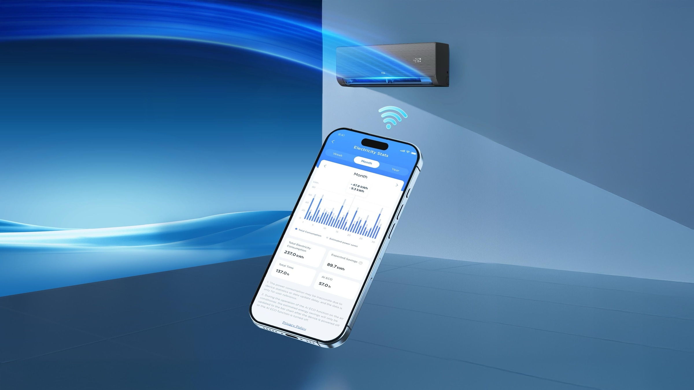 TCL BreezeIN2.0 provides A+++ energy rating