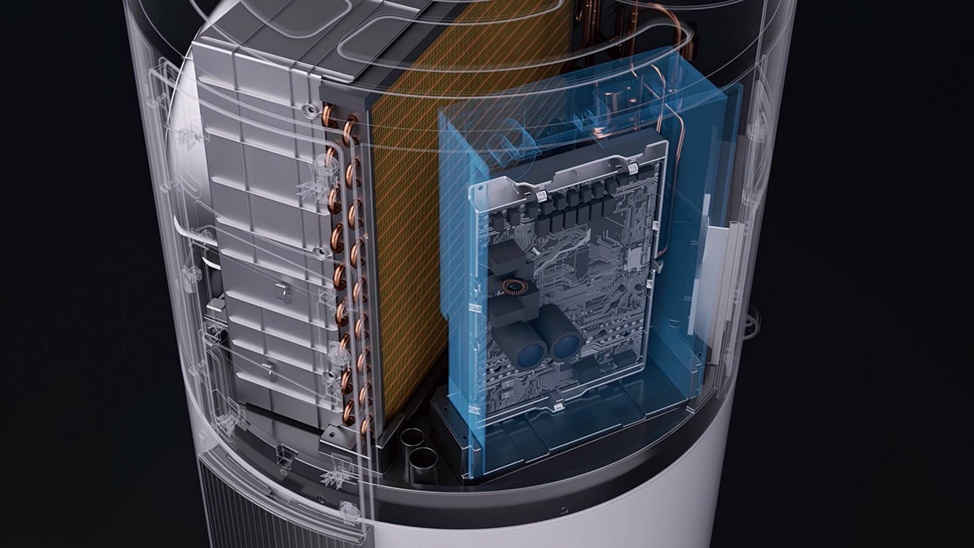 Enclosed control box