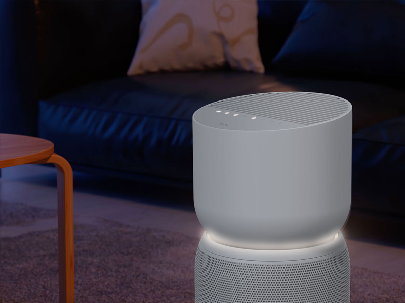 2-in-1: Air Purifier and Ambient Light