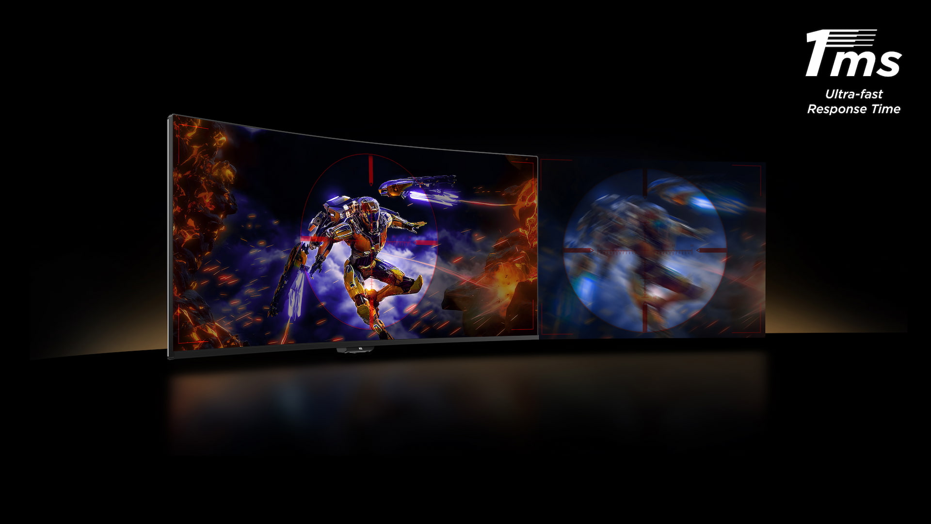 1ms response time (GTG)