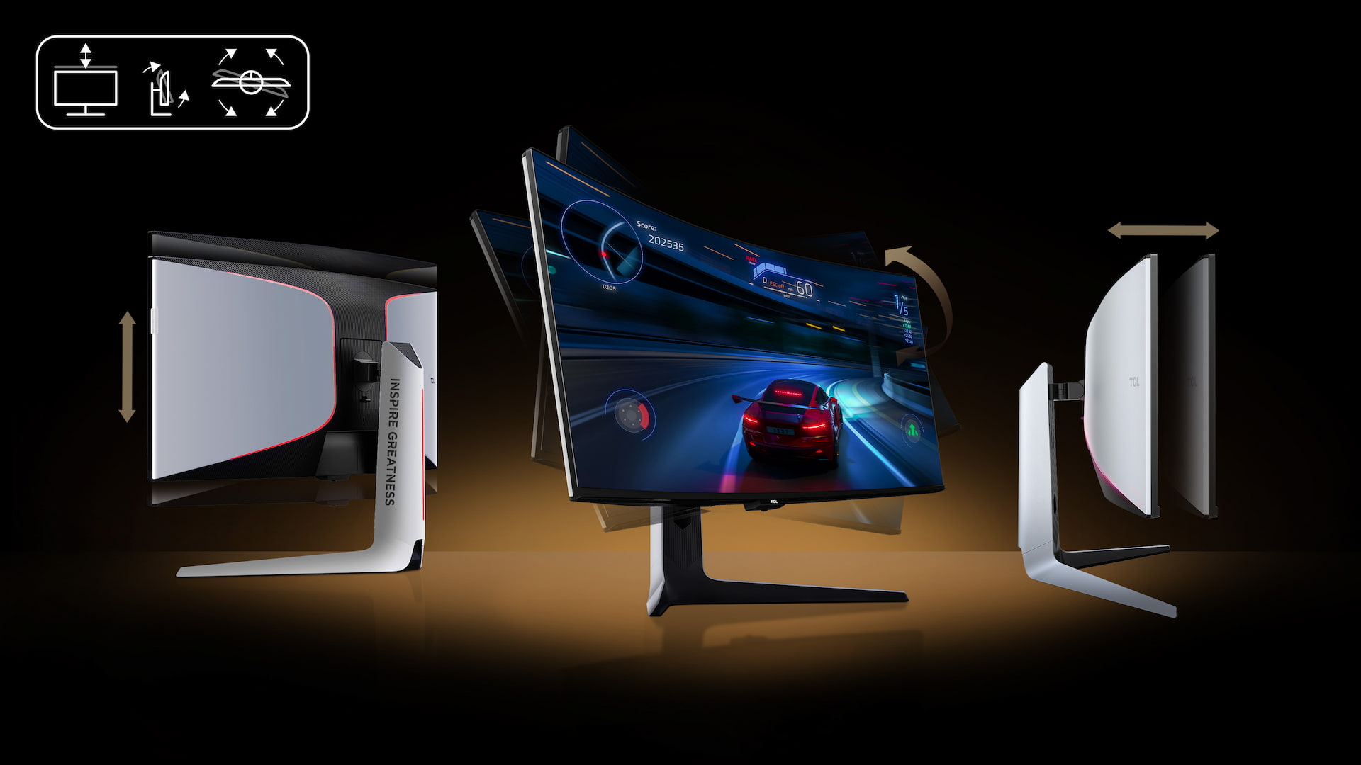 TCL 34R83Q QD Mini LED 34インチ モニター TCL 34R83Q HDR Professional Monitor - TCL Japan