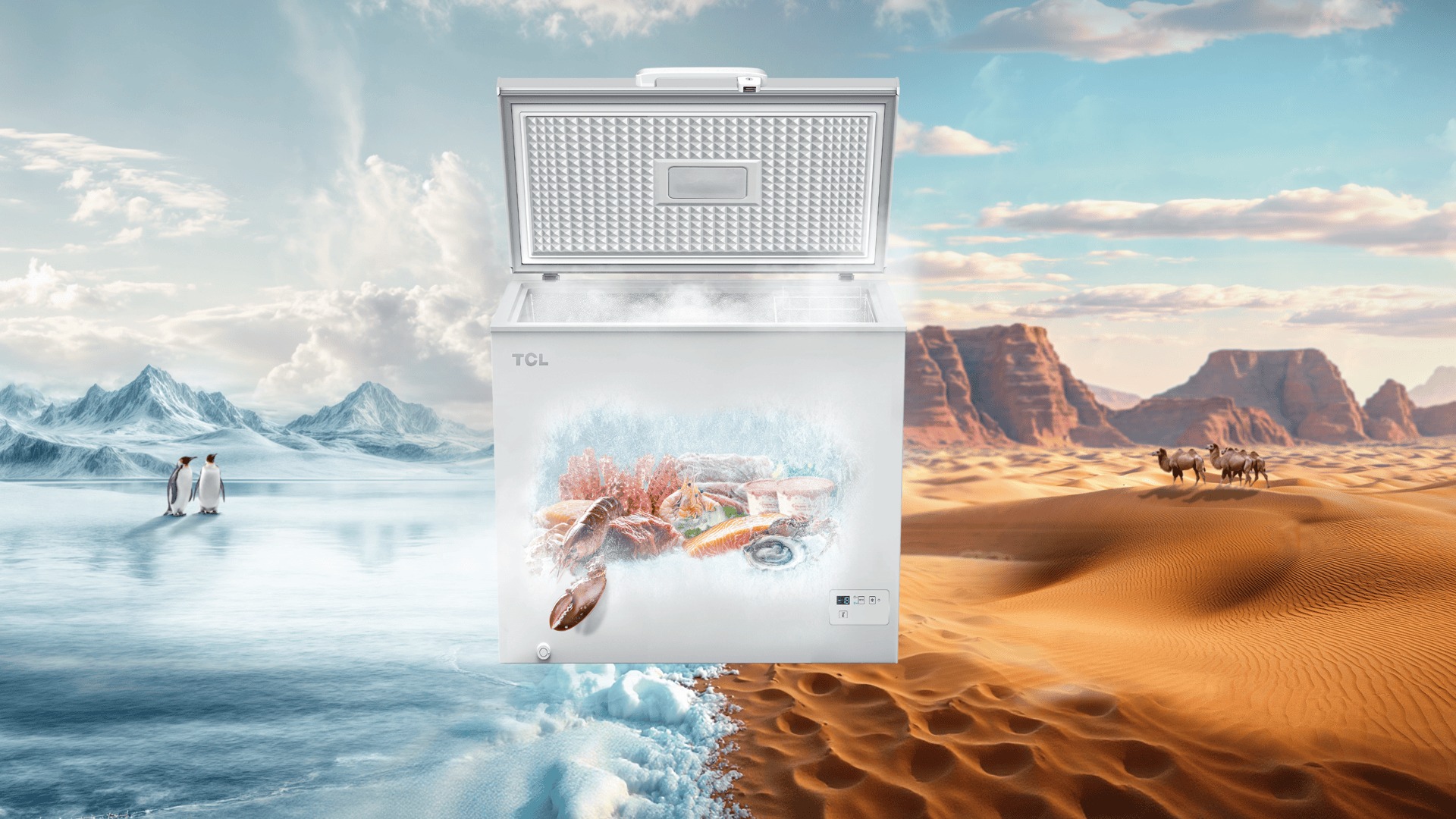 Chest Freezer CF190EWE0 - TCL Europe