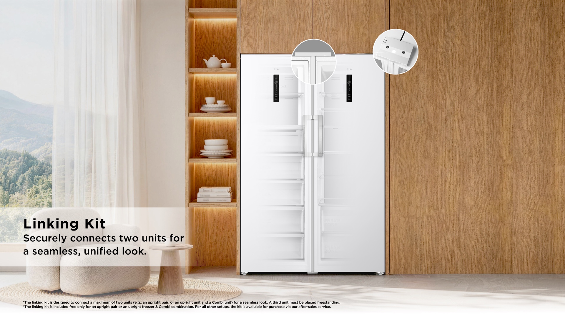 Upright Fridge FC400RWD2 - TCL Europe
