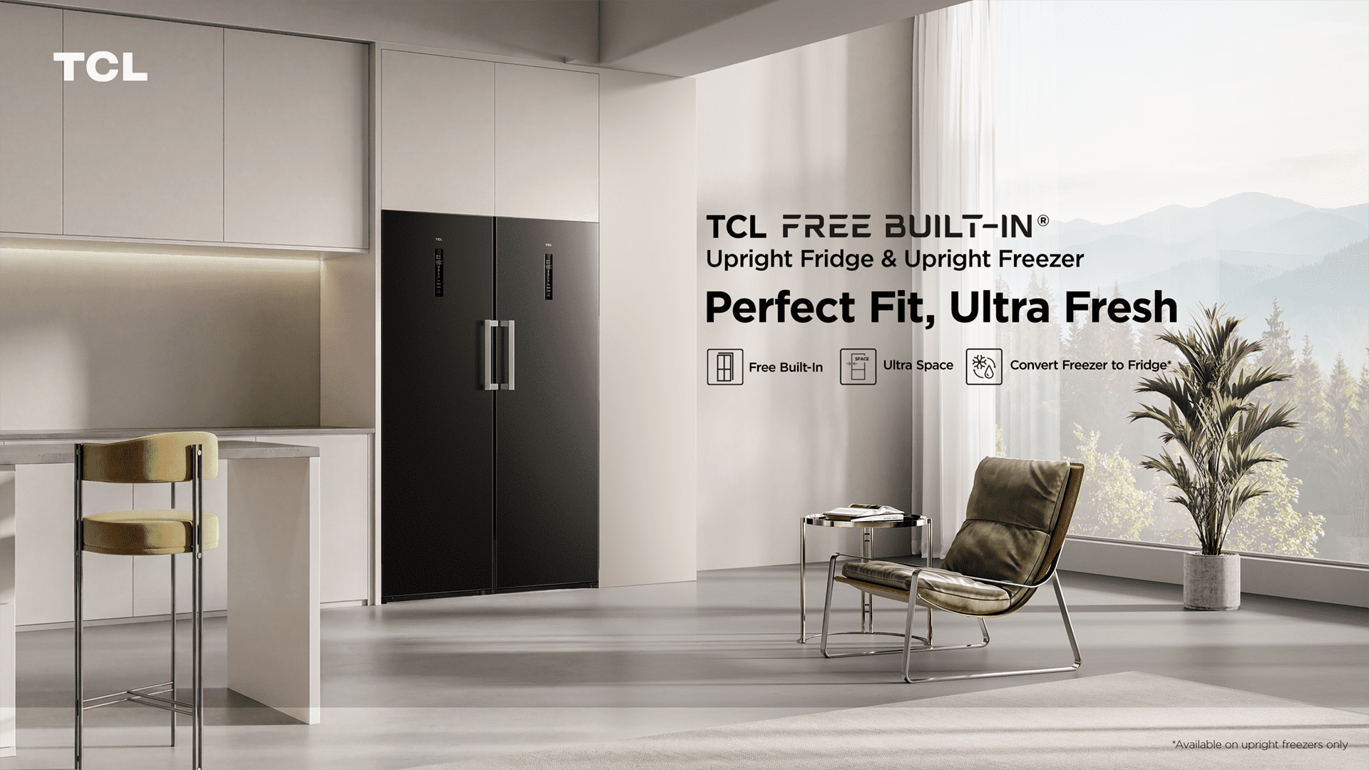 Upright Fridge FC400RXD2 - TCL Europe