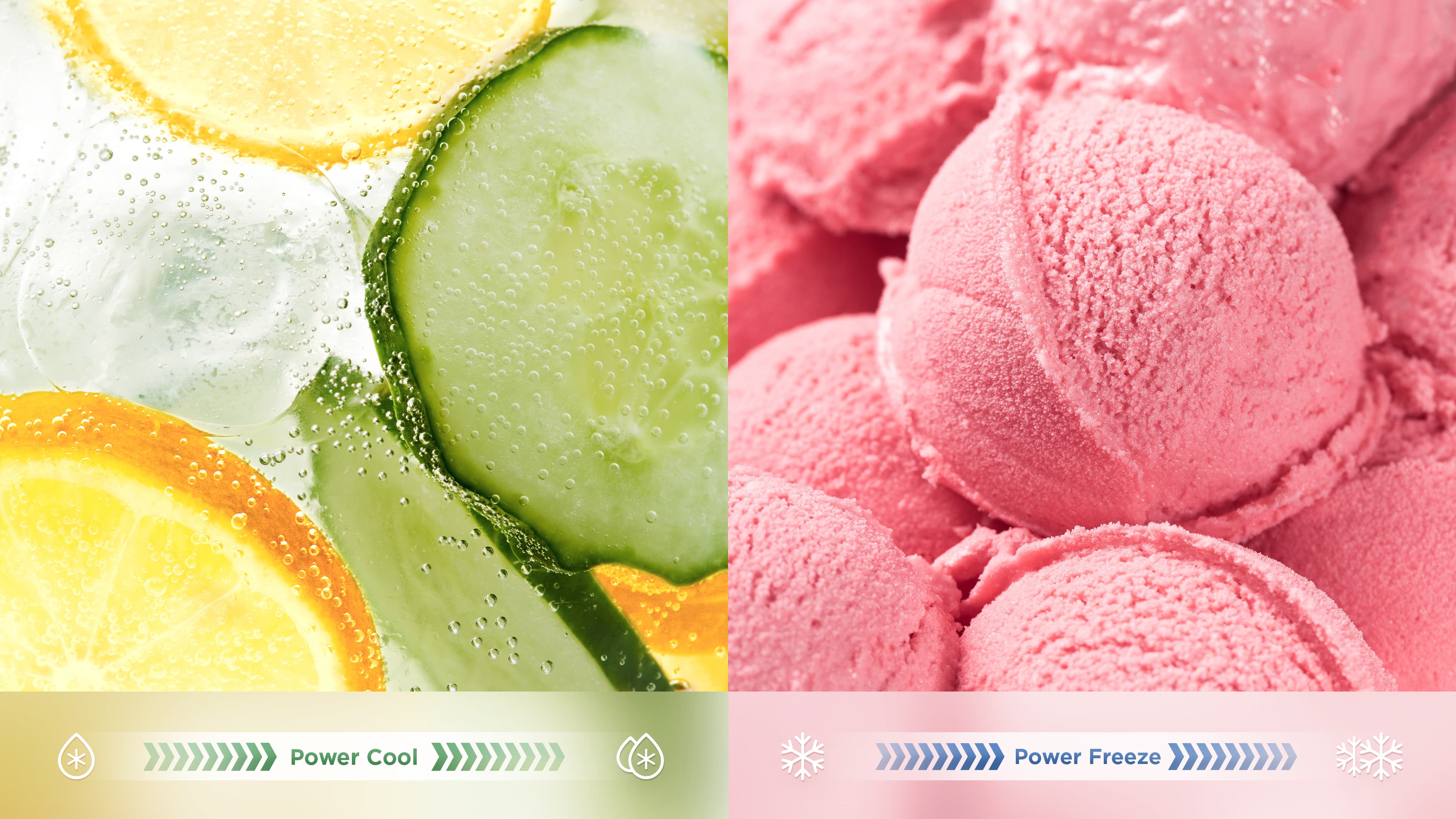 TCL frideg with Power cool and Power freeze