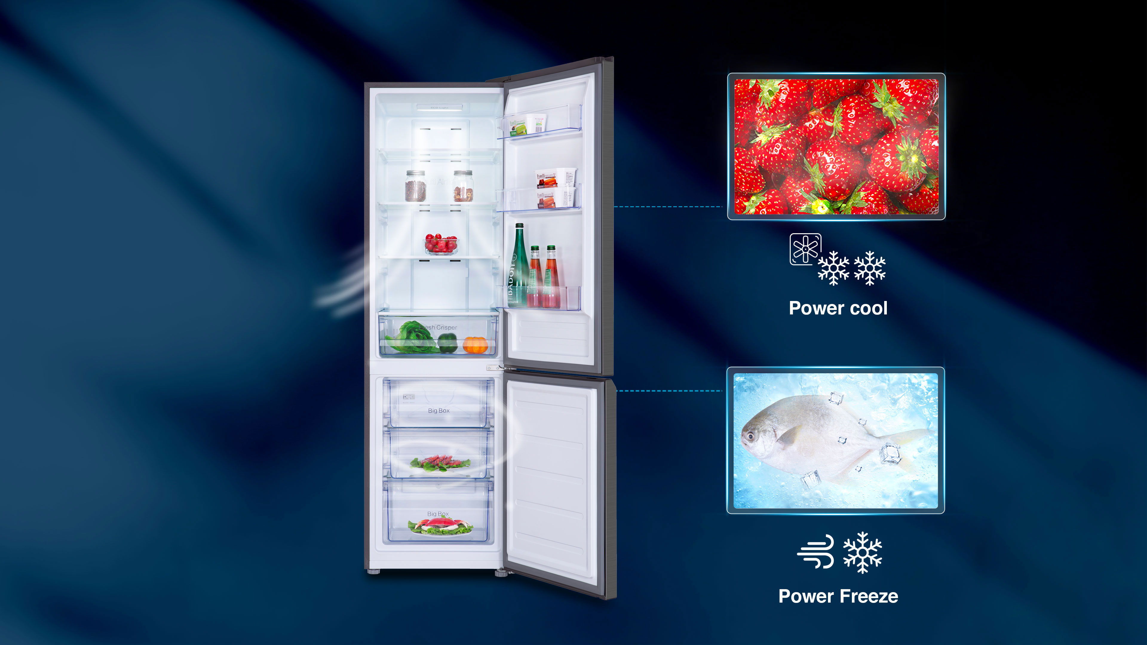 TCL Refrigerators Power Cool