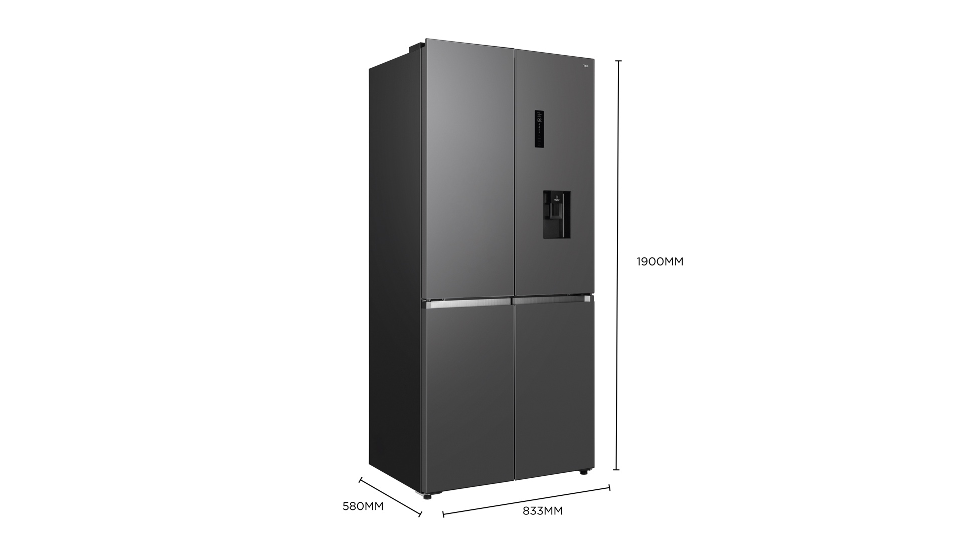 TCL Refrigerator Dimensions